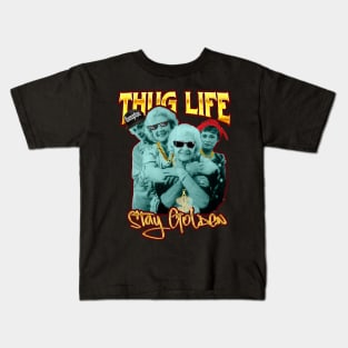 Thug life golden Kids T-Shirt